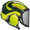 Pfanner Protos Integral ARBORIST Helmet - Olive and Yellow 23703